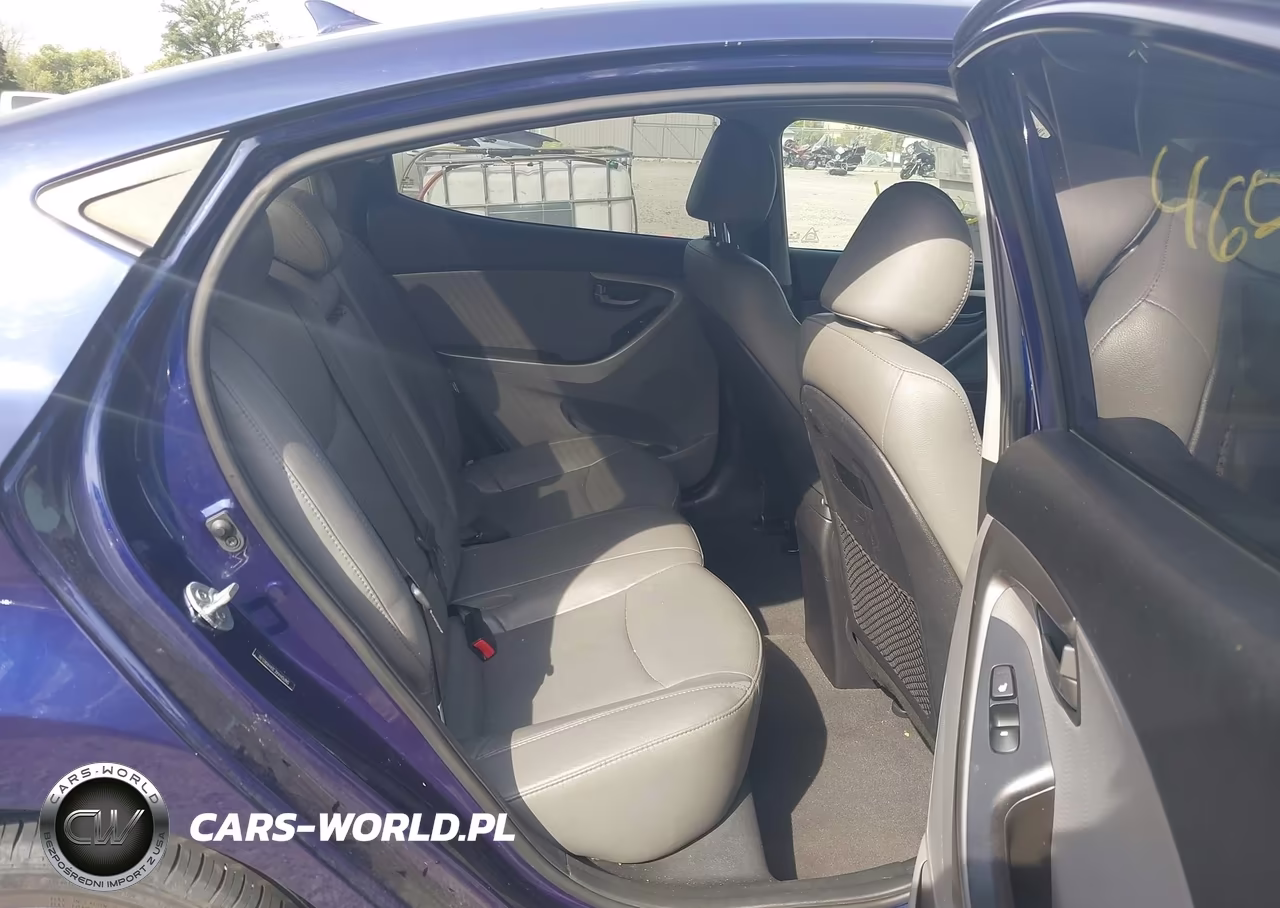 2013 Hyundai Elantra Limited VIN:5NPDH4AE3DH406536 - 8