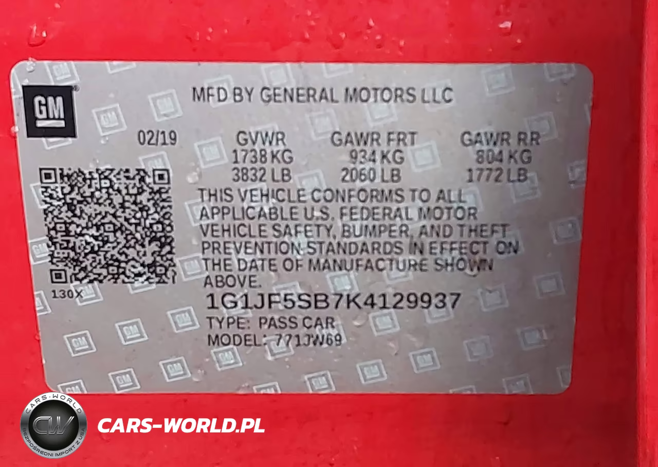 2019 Chevrolet Sonic Premier Auto VIN:1G1JF5SB7K4129937 - 9