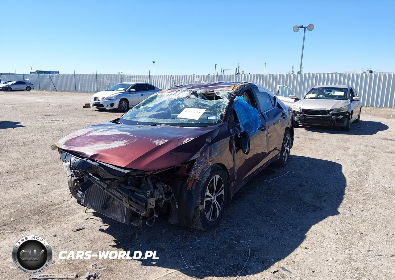 2020 Nissan Sentra Sv Xtronic Cvt VIN:3N1AB8CV8LY293552 - 2
