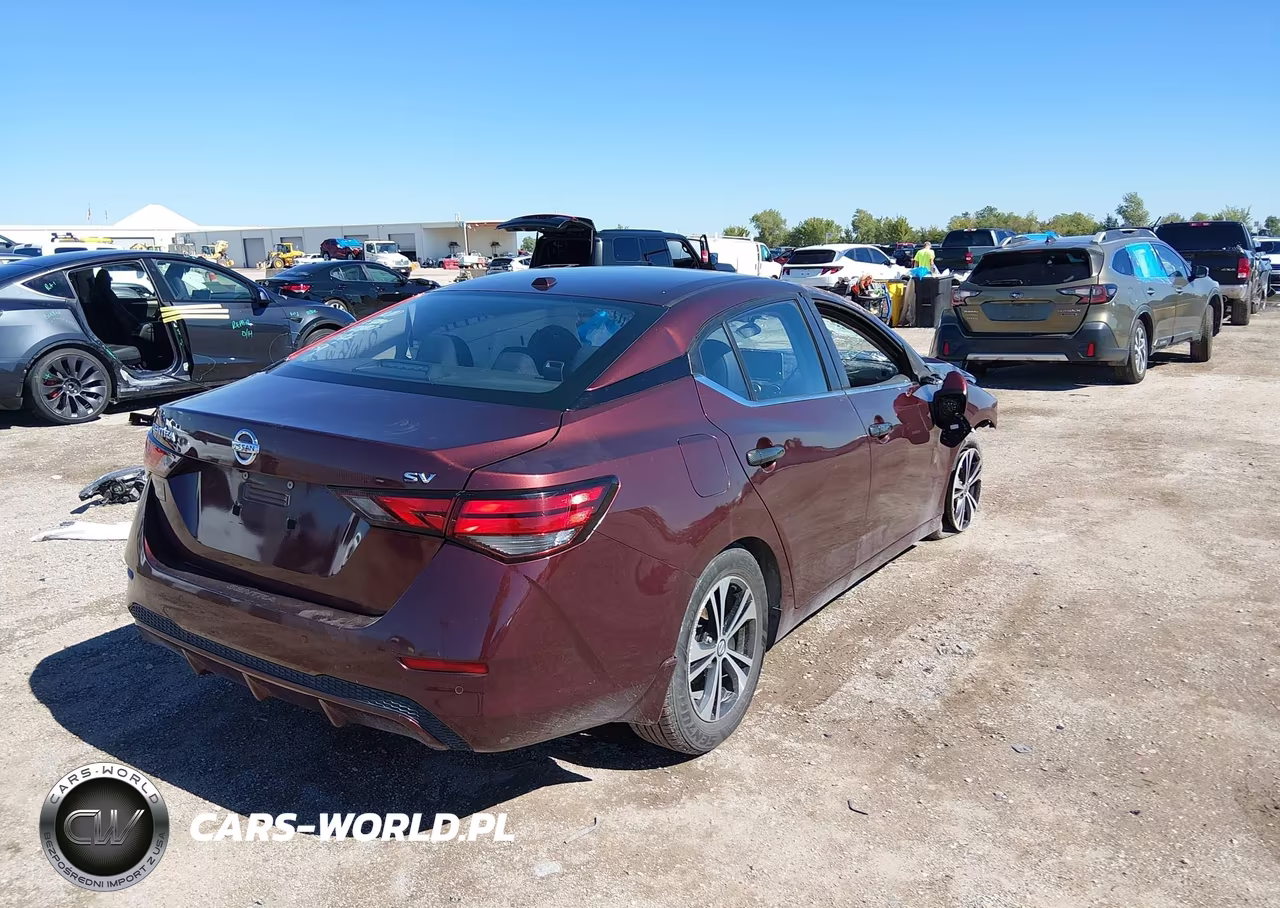 2020 Nissan Sentra Sv Xtronic Cvt VIN:3N1AB8CV8LY293552 - 4