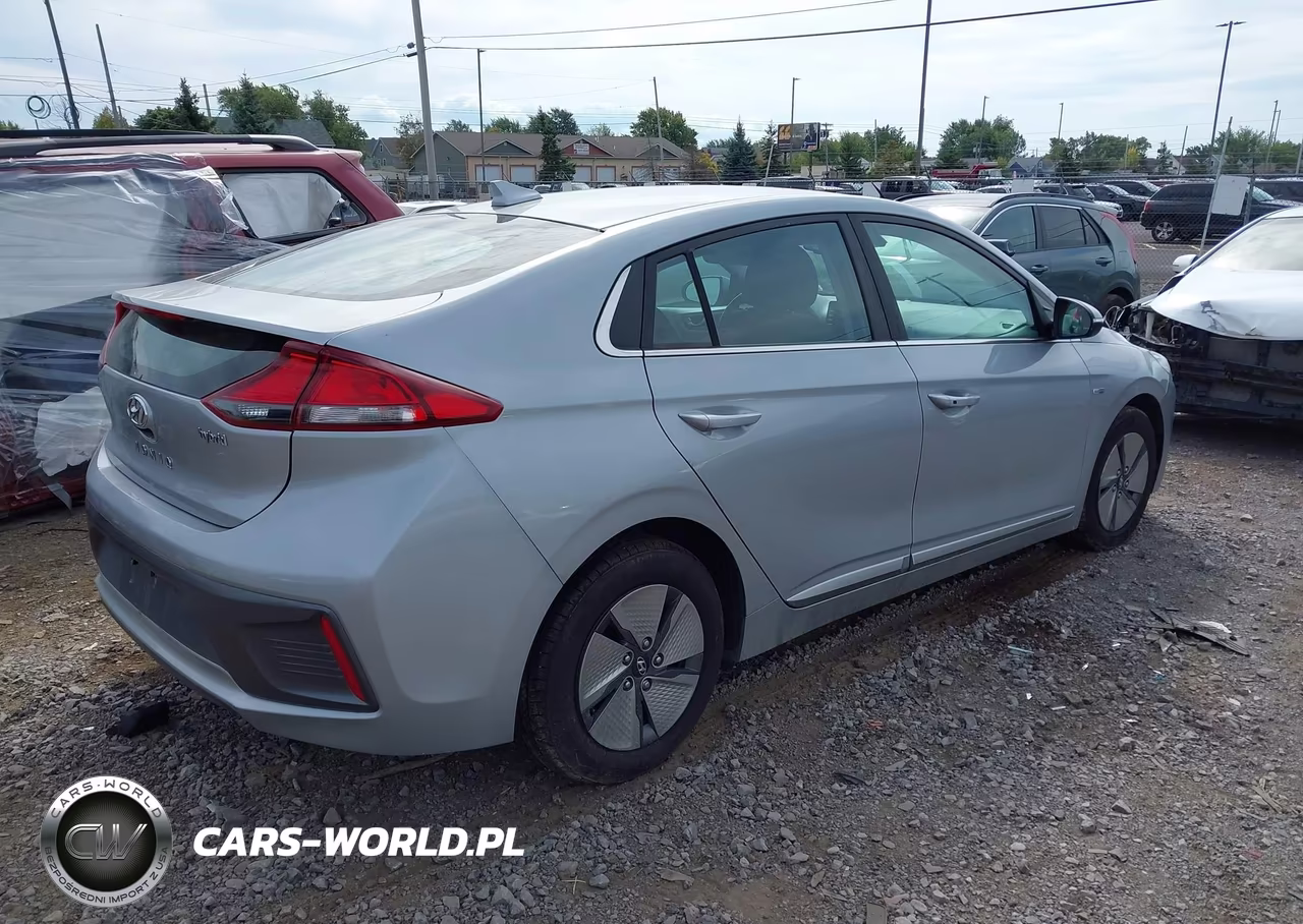 2020 Hyundai Ioniq Hybrid Se VIN:KMHC75LC7LU220563 - 4