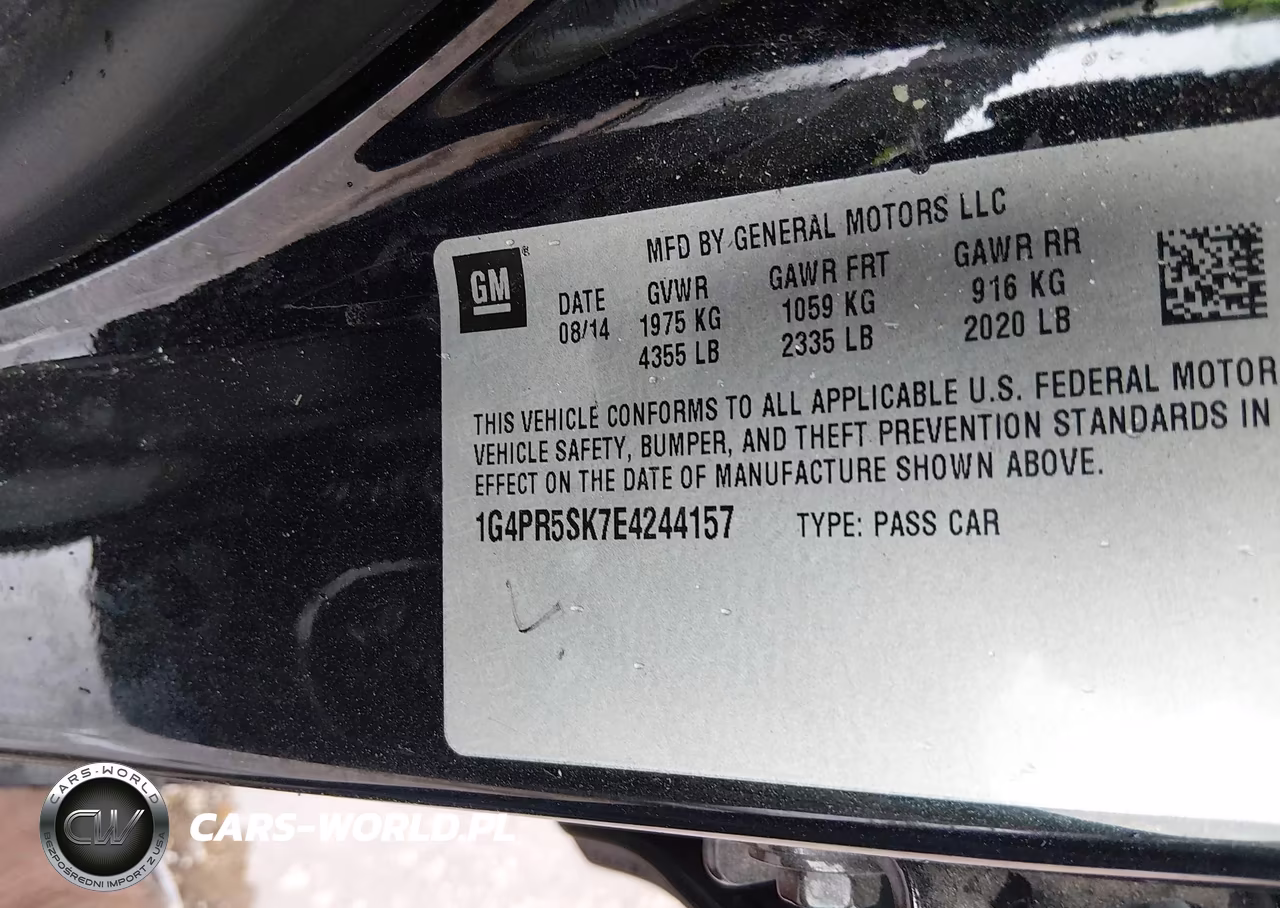 2014 Buick Verano Convenience VIN:1G4PR5SK7E4244157 - 9