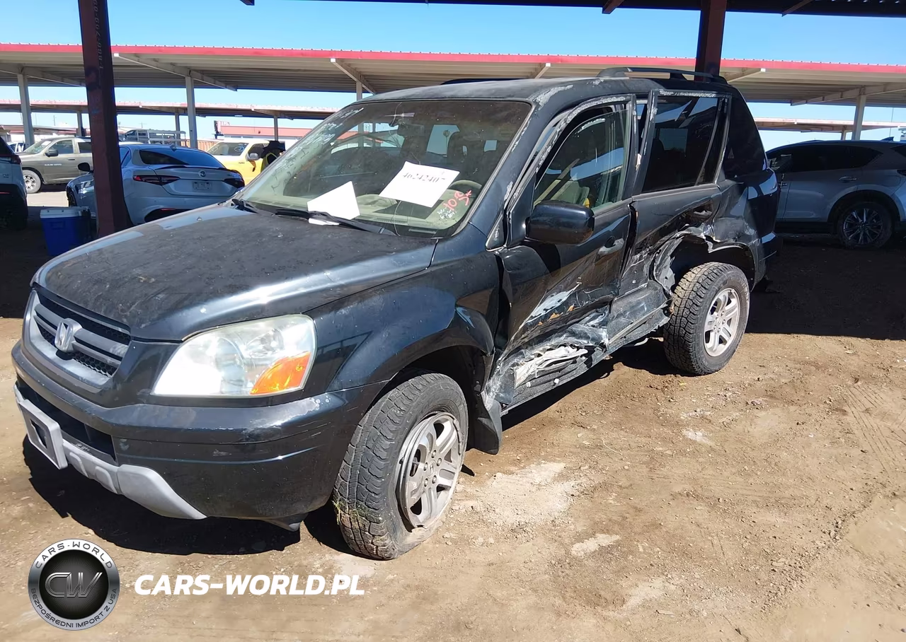 2003 Honda Pilot Ex-L VIN:2HKYF18533H559704 - 2