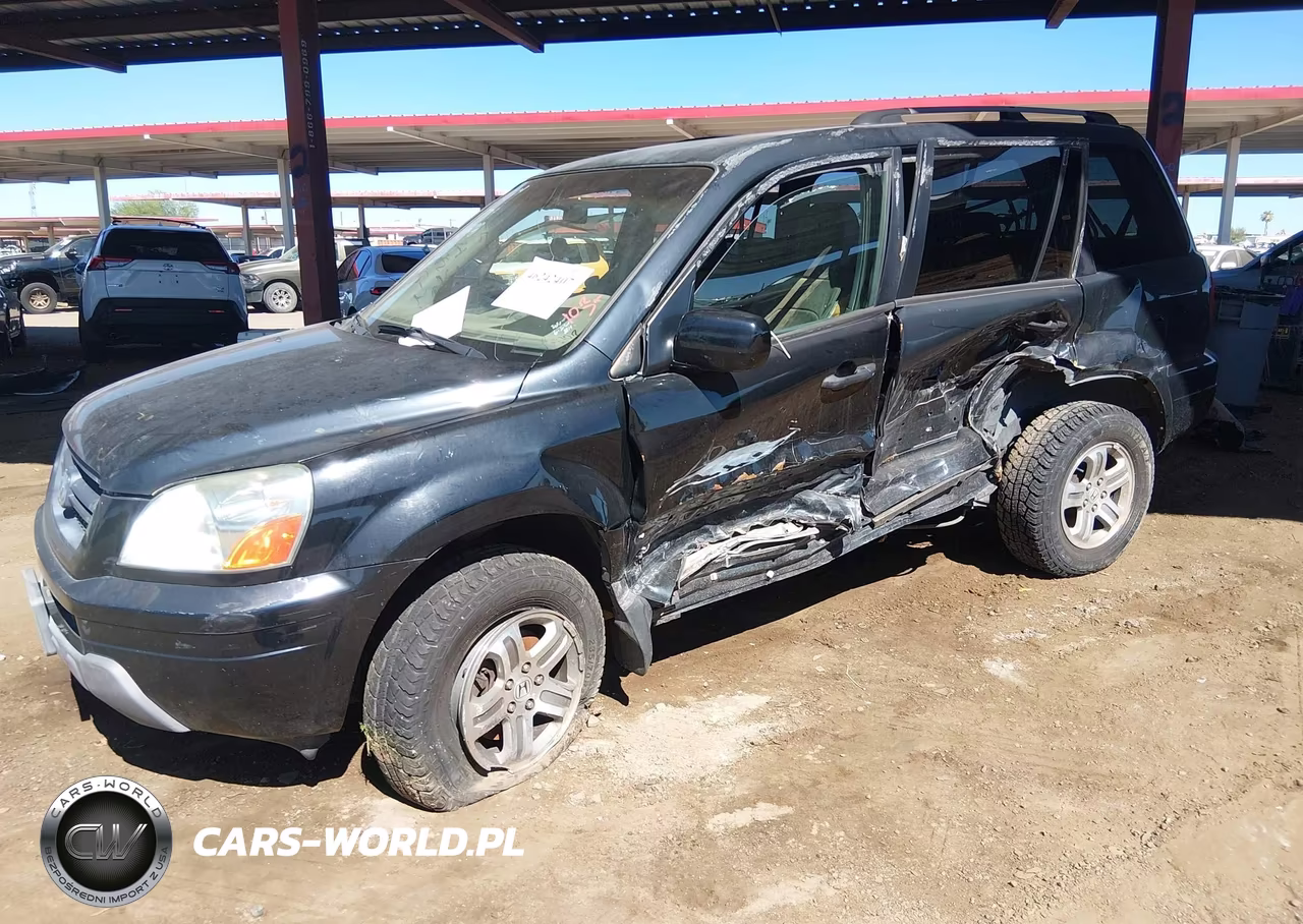 2003 Honda Pilot Ex-L VIN:2HKYF18533H559704 - 6