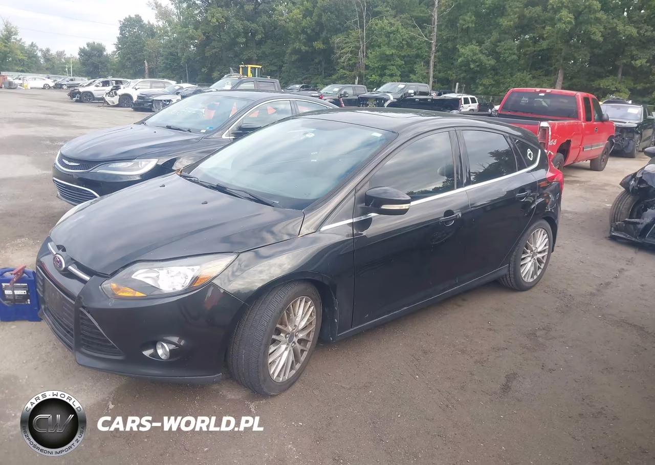 2014 Ford Focus Titanium VIN:1FADP3N22EL346118 - 2