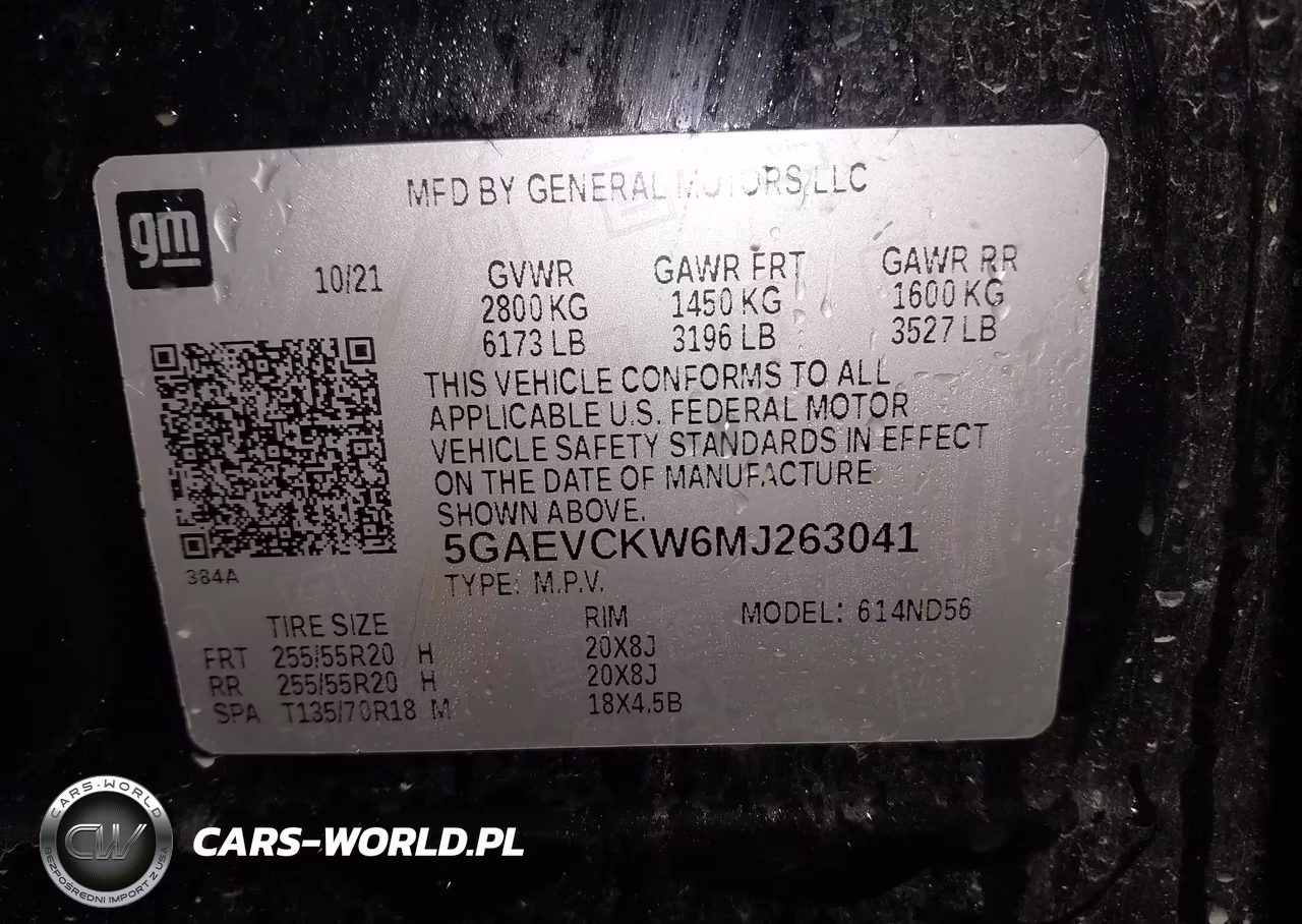 2021 Buick Enclave Awd Avenir VIN:5GAEVCKW6MJ263041 - 9