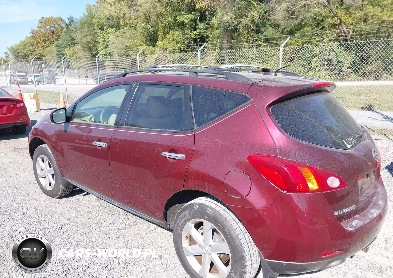 2009 Nissan Murano Sl VIN:JN8AZ18W09W139536 - 3
