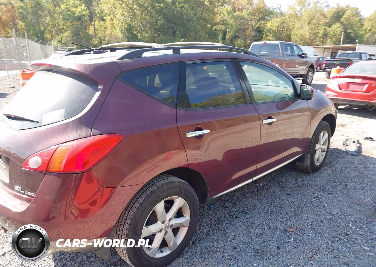 2009 Nissan Murano Sl VIN:JN8AZ18W09W139536 - 4