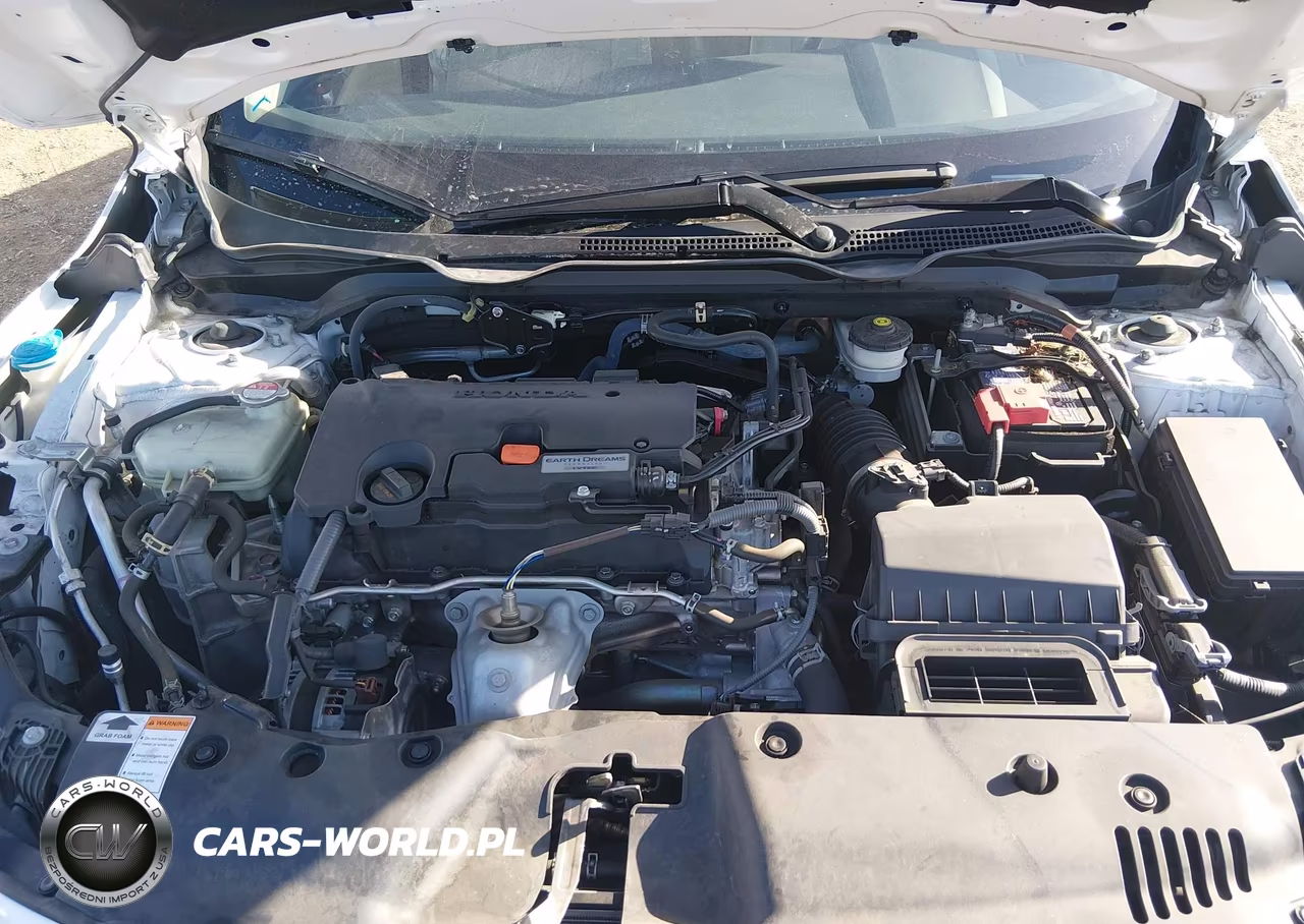 2019 Honda Civic Lx VIN:19XFC2F65KE213237 - 10