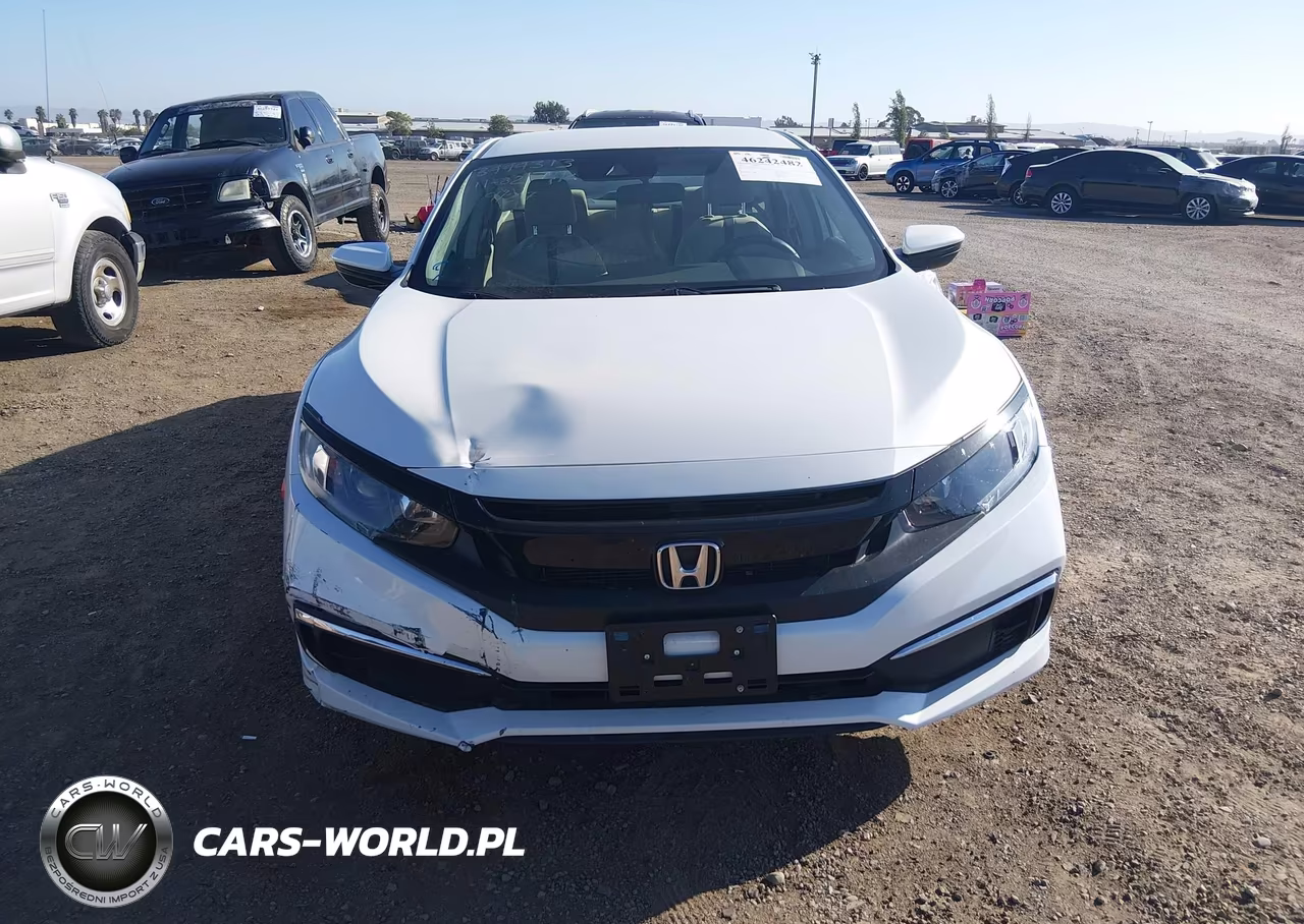 2019 Honda Civic Lx VIN:19XFC2F65KE213237 - 12