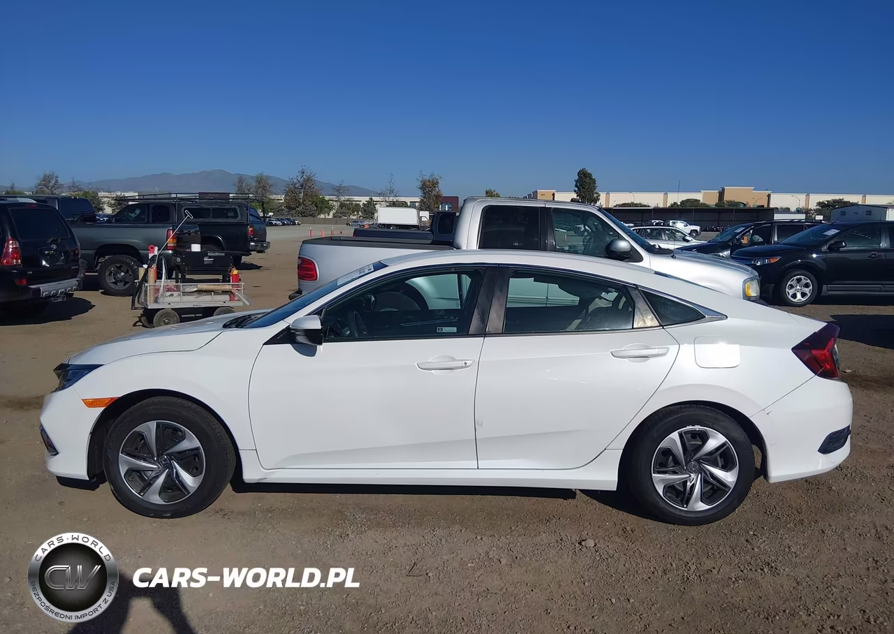 2019 Honda Civic Lx VIN:19XFC2F65KE213237 - 14