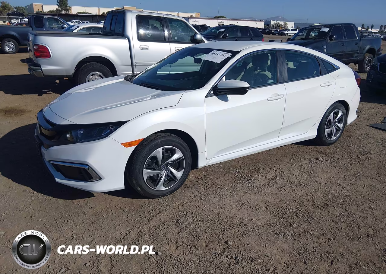 2019 Honda Civic Lx VIN:19XFC2F65KE213237 - 2
