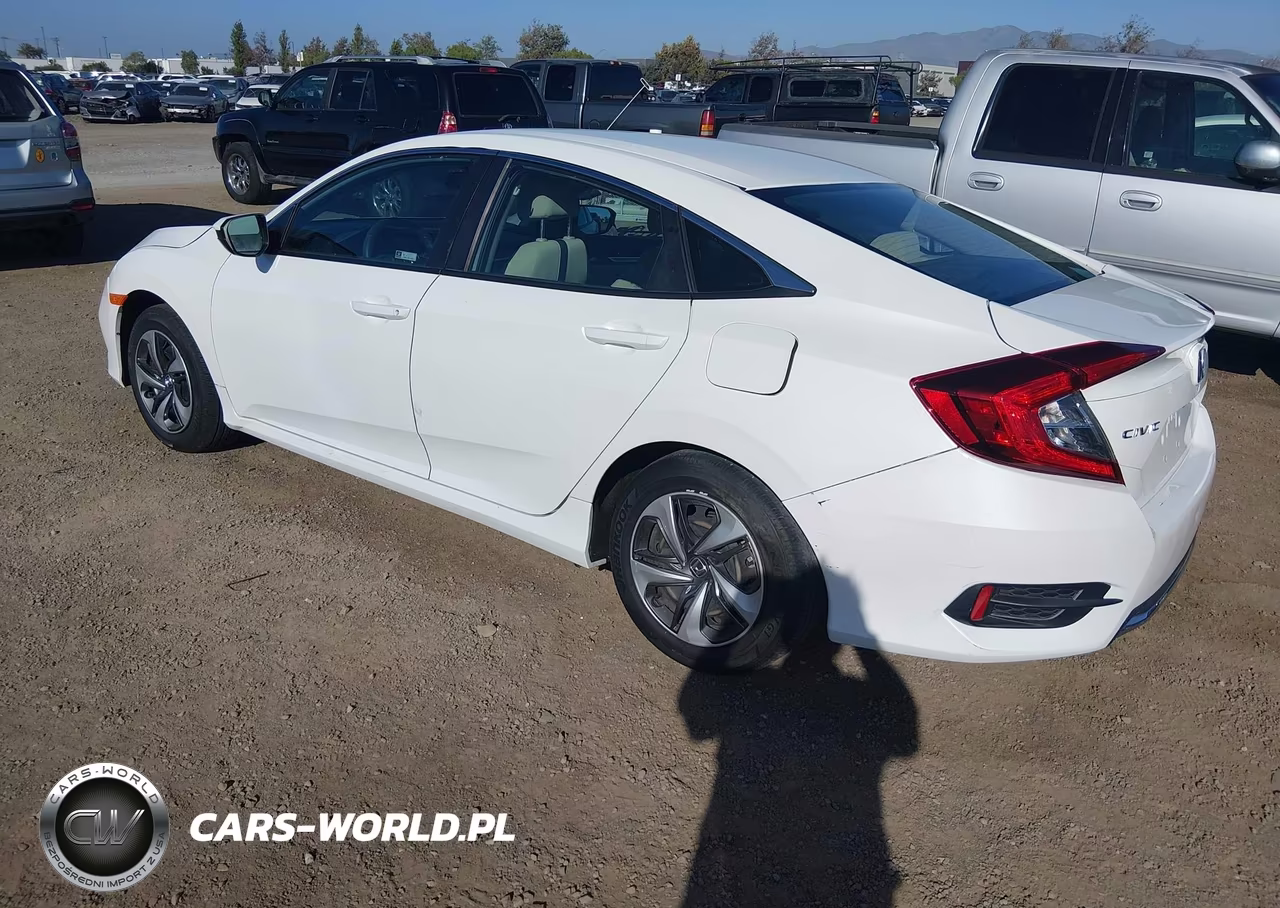 2019 Honda Civic Lx VIN:19XFC2F65KE213237 - 3