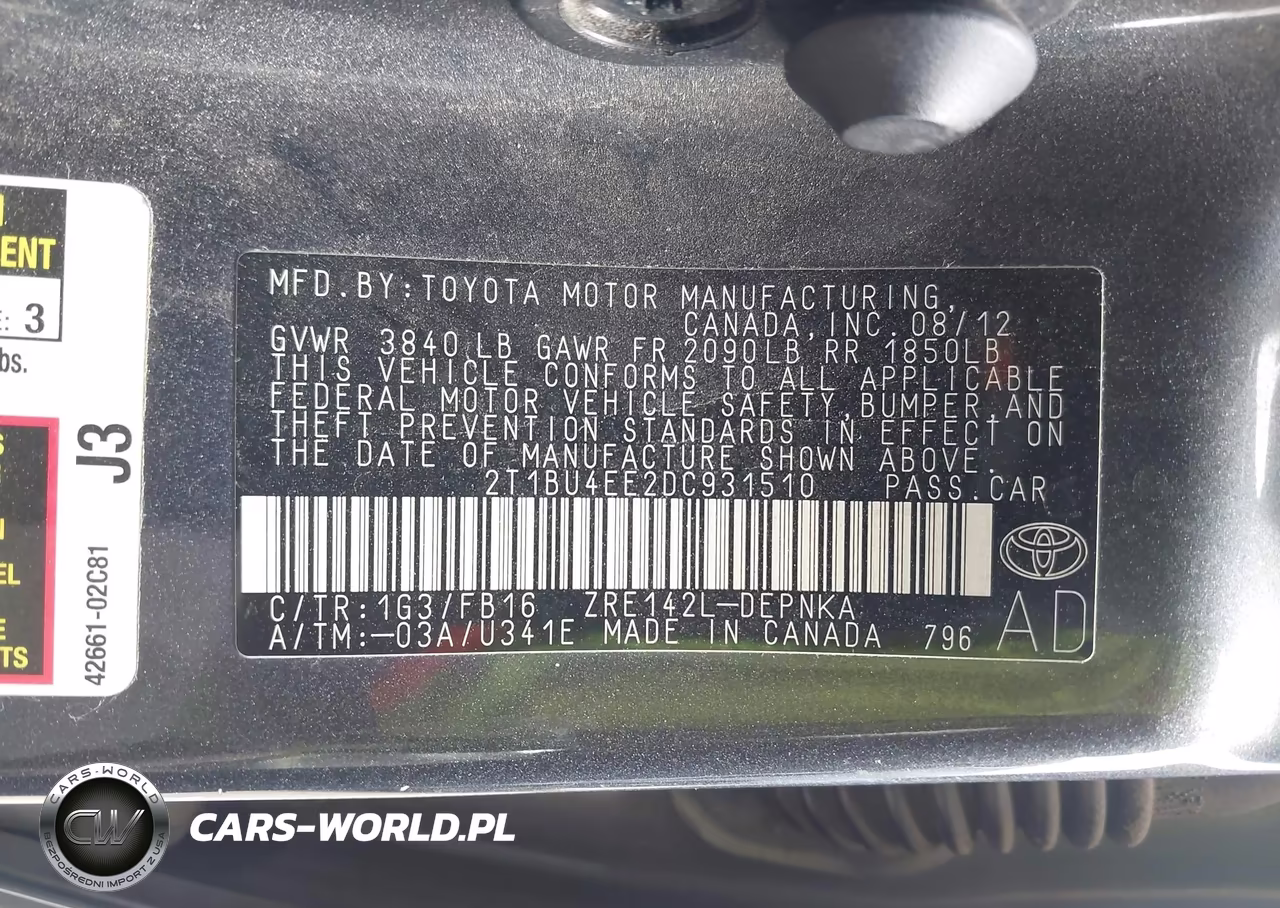 2013 Toyota Corolla Le VIN:2T1BU4EE2DC931510 - 9