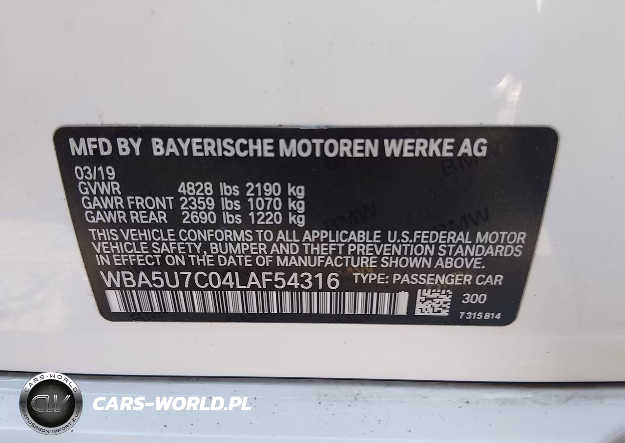 2020 BMW M340I VIN:WBA5U7C04LAF54316 - 9