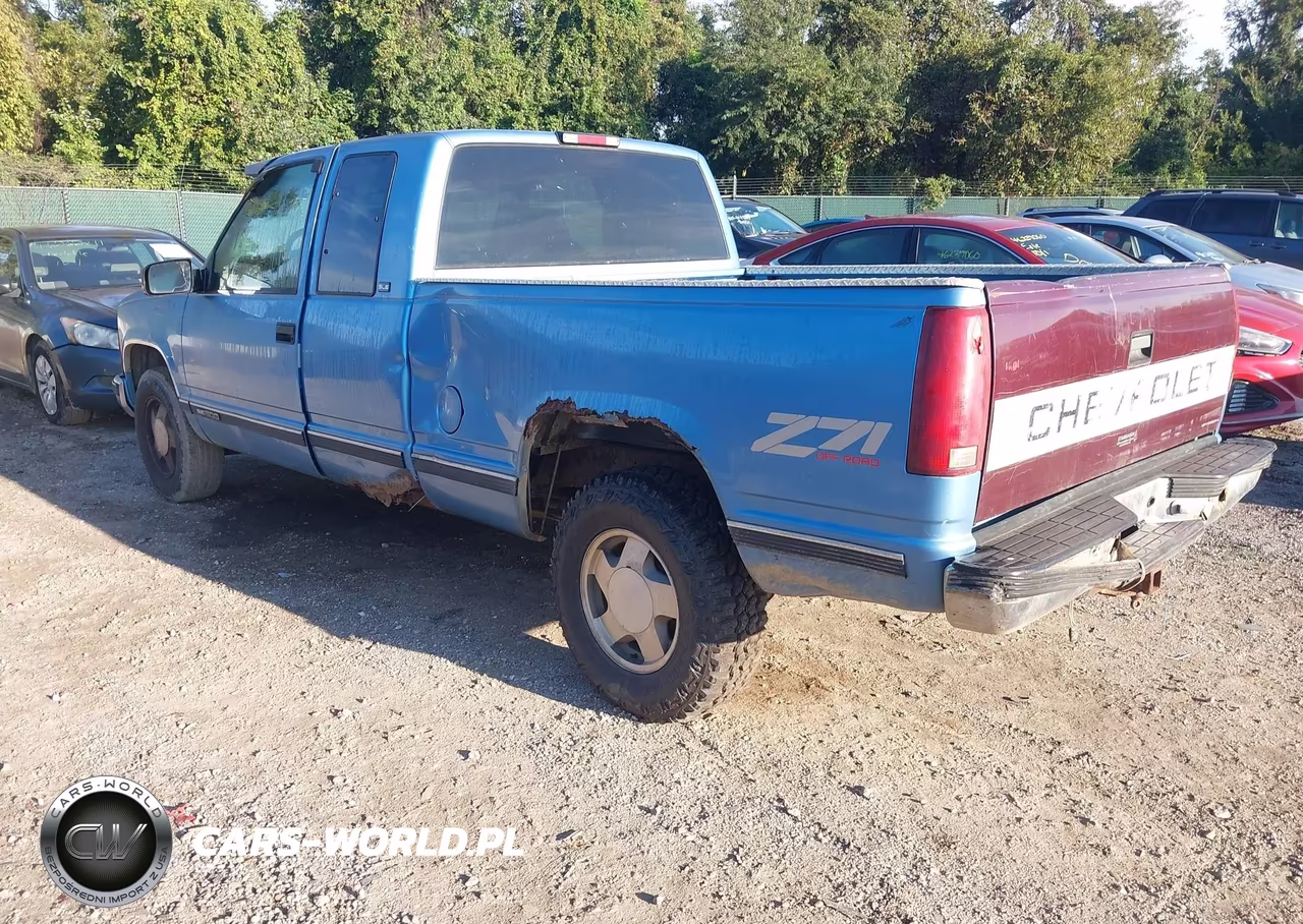 1996 GMC Sierra K1500 VIN:2GTEK19R7T1545726 - 3