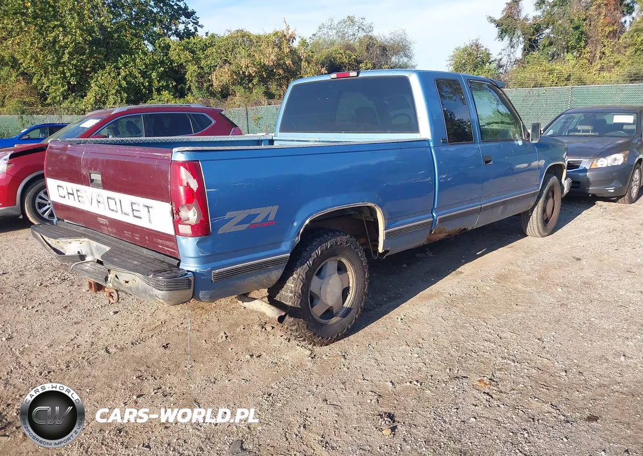 1996 GMC Sierra K1500 VIN:2GTEK19R7T1545726 - 4