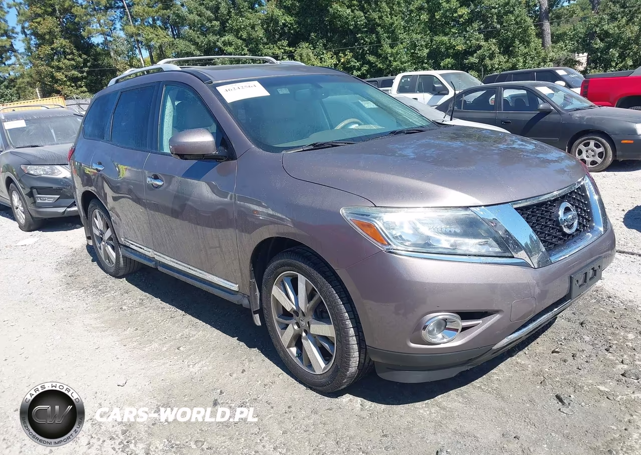 2014 Nissan Pathfinder Platinum VIN:5N1AR2MNXEC735047 - 1