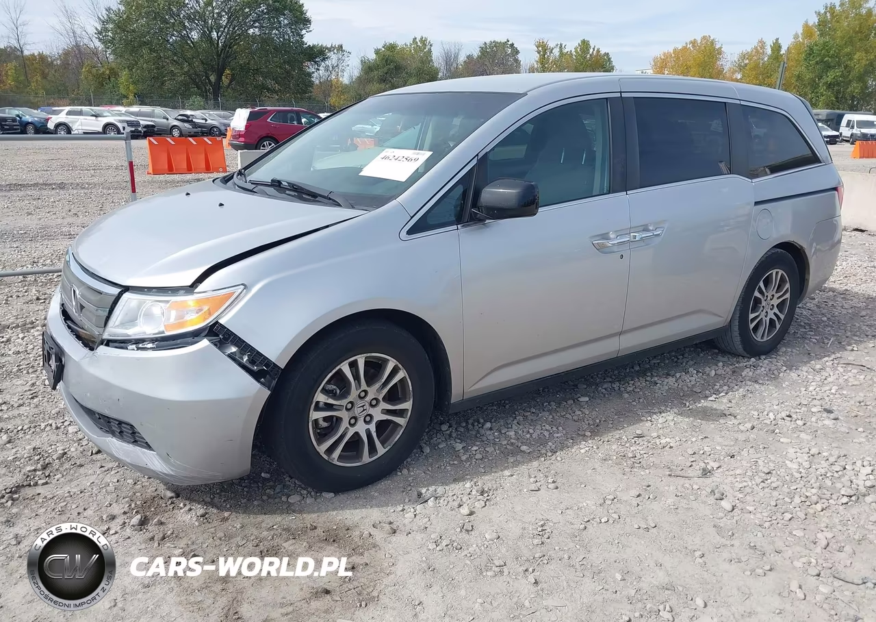 2013 Honda Odyssey Ex VIN:5FNRL5H43DB067511 - 2