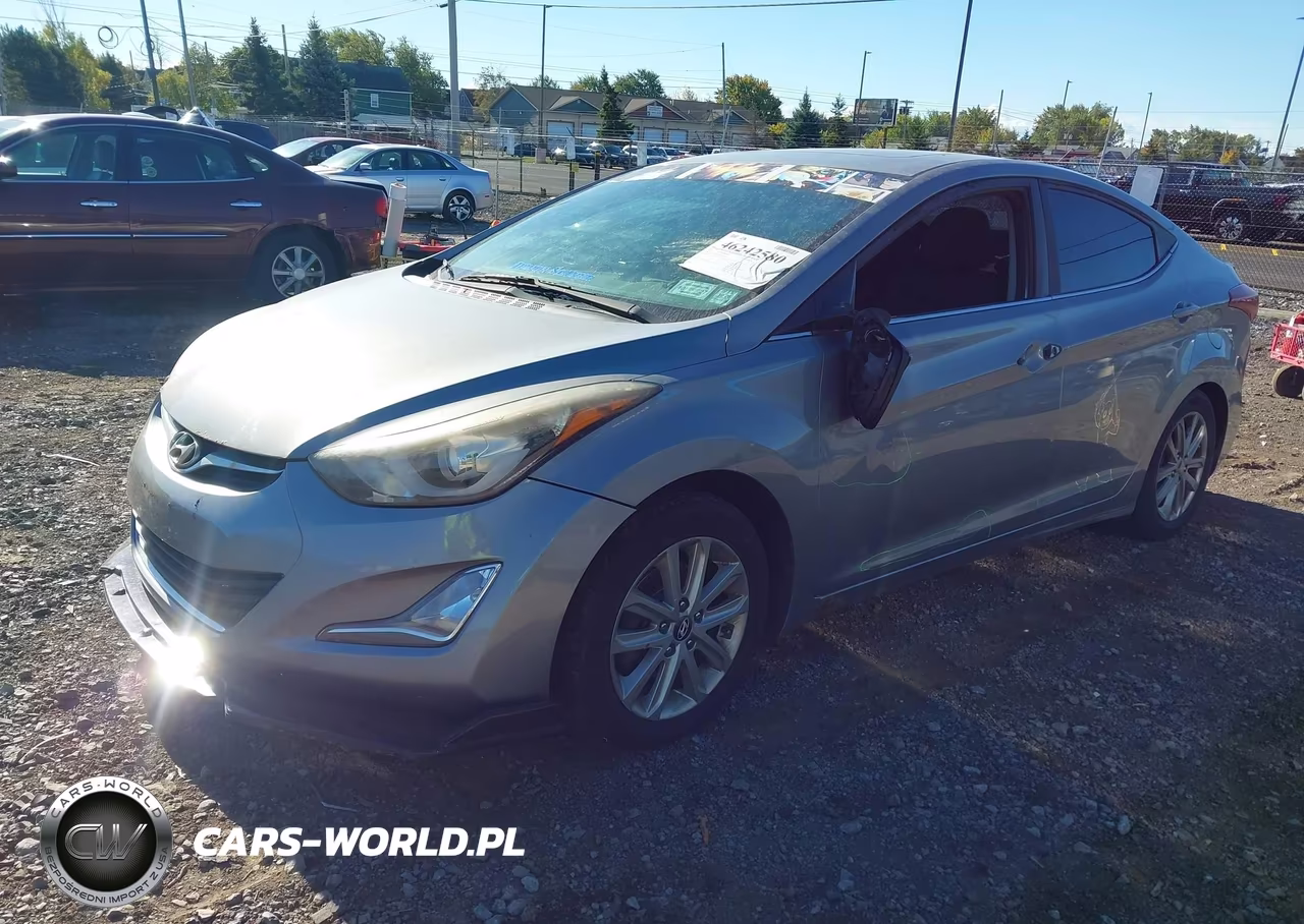 2015 Hyundai Elantra Se VIN:KMHDH4AE2FU354191 - 2