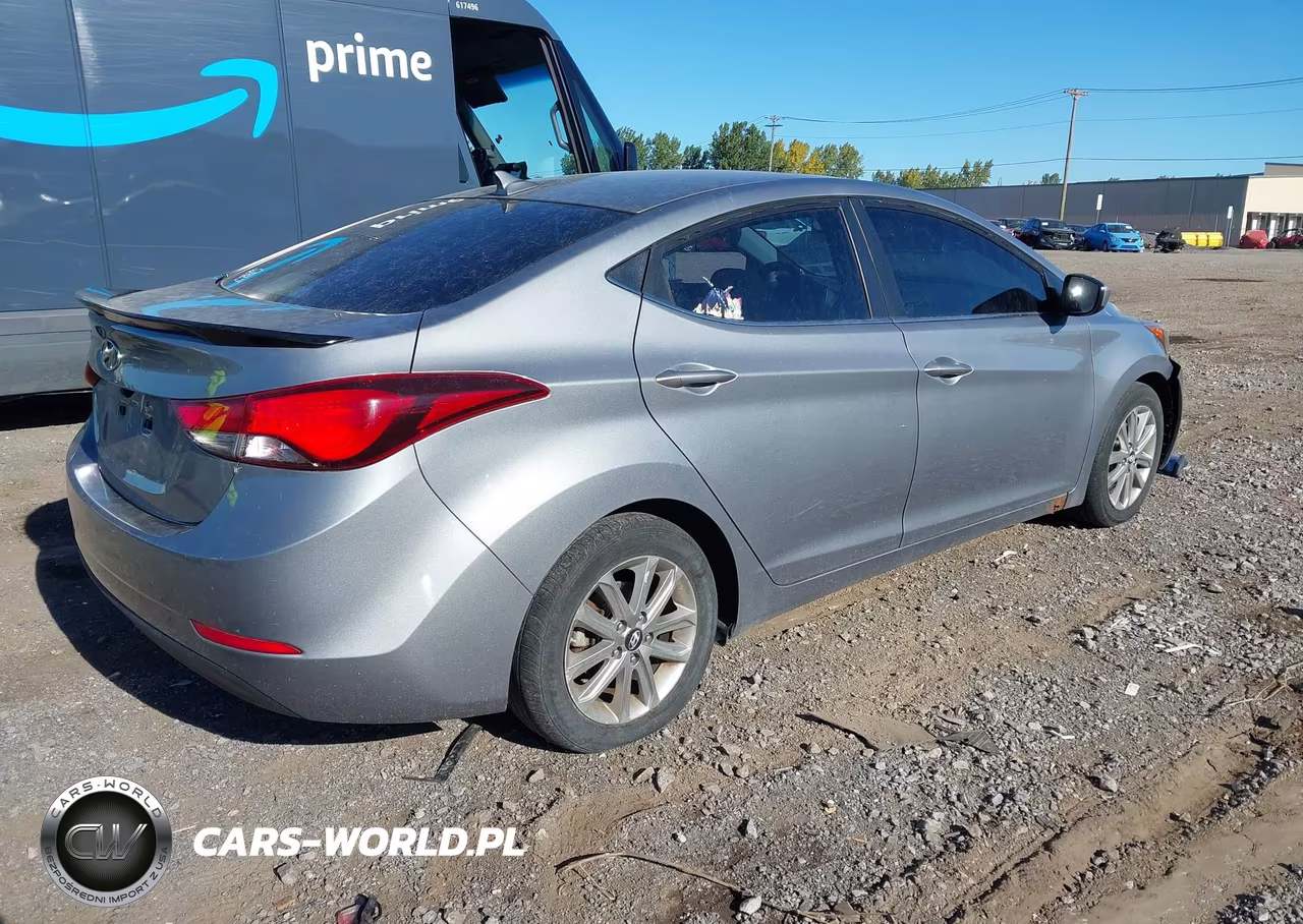2015 Hyundai Elantra Se VIN:KMHDH4AE2FU354191 - 4