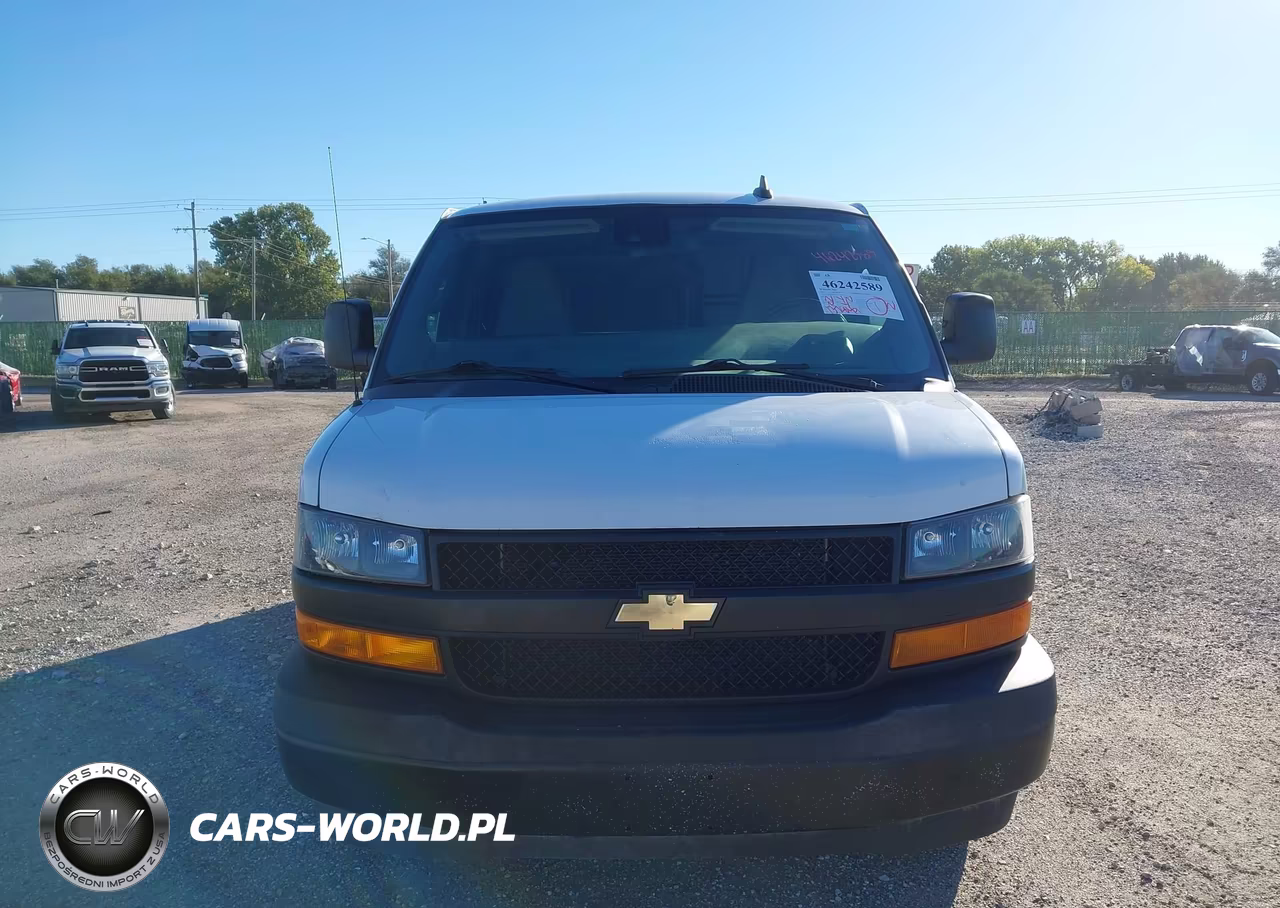 2022 Chevrolet Express Cargo Rwd 2500 Regular Wheelbase Wt VIN:1GCWGAFP6N1168050 - 6