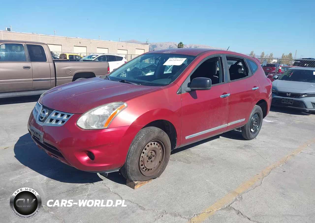 2013 Nissan Rogue S VIN:JN8AS5MV0DW635115 - 2