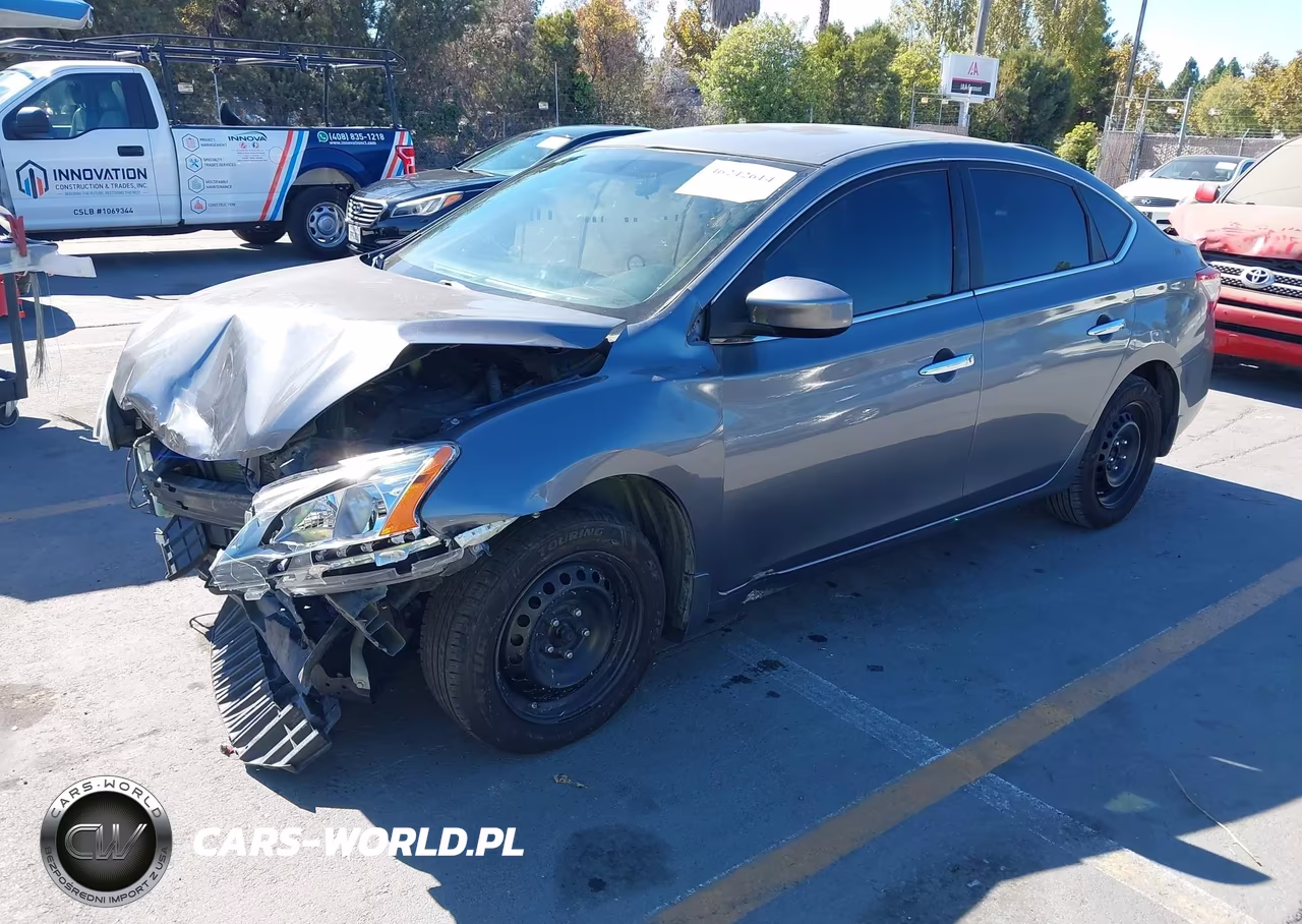 2015 Nissan Sentra S VIN:3N1AB7AP8FY299970 - 2