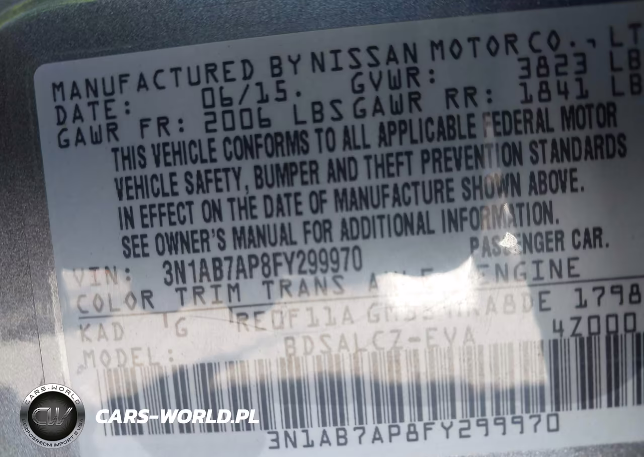 2015 Nissan Sentra S VIN:3N1AB7AP8FY299970 - 9