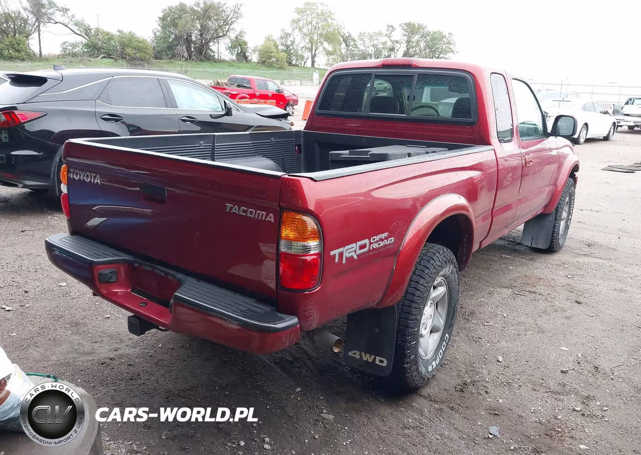2004 Toyota Tacoma Base V6 VIN:5TEWN72N54Z403393 - 4
