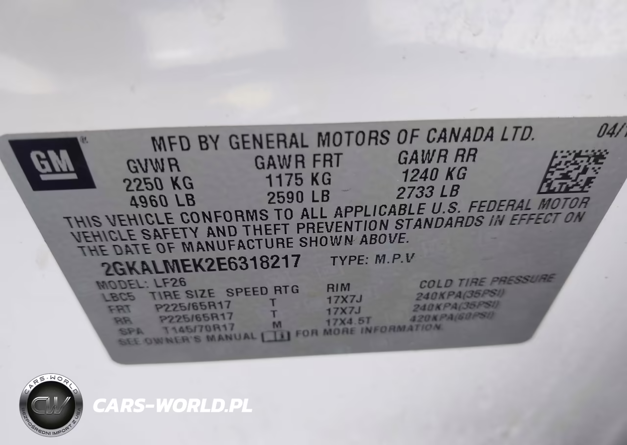 2014 GMC Terrain Sle-1 VIN:2GKALMEK2E6318217 - 9