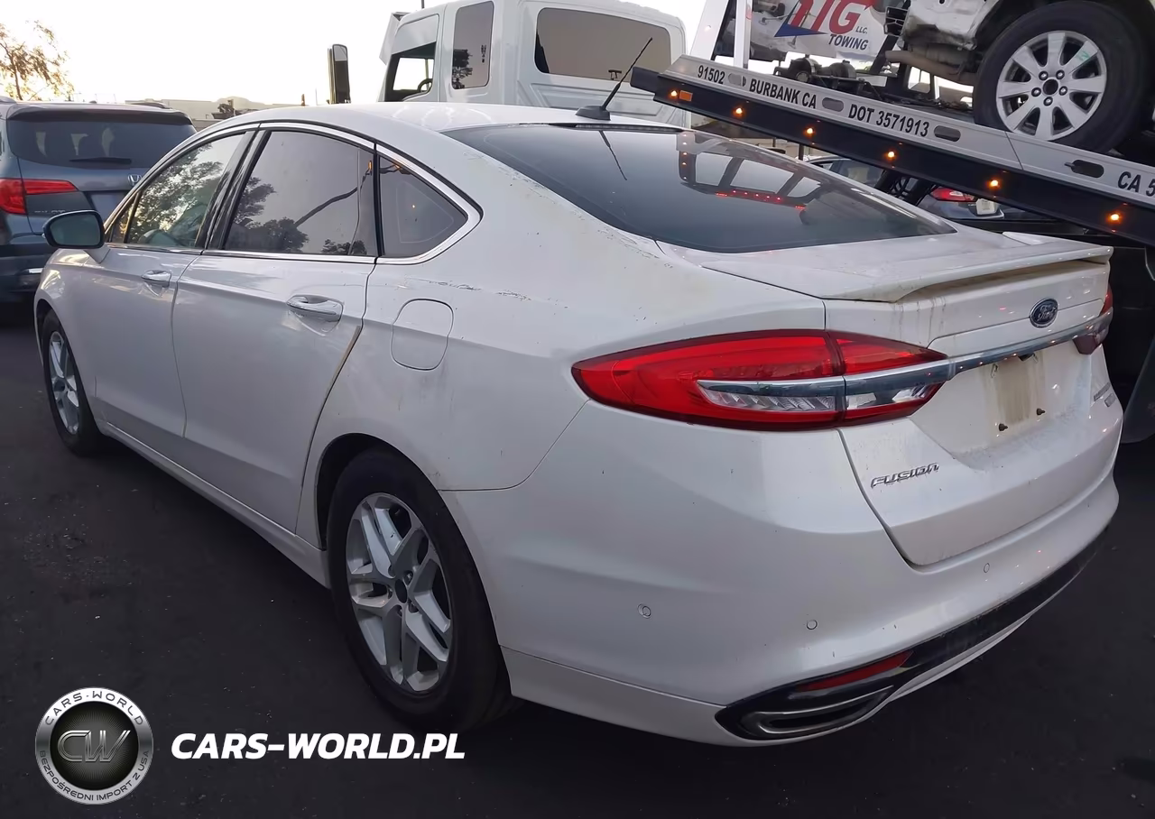2017 Ford Fusion Platinum VIN:3FA6P0K90HR335956 - 3
