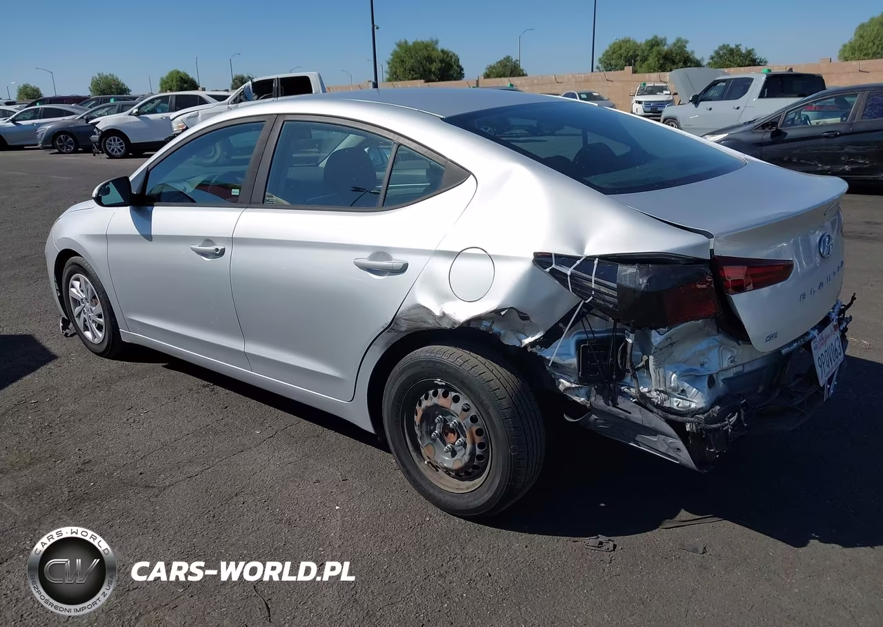 2019 Hyundai Elantra Se VIN:5NPD74LF0KH413191 - 3