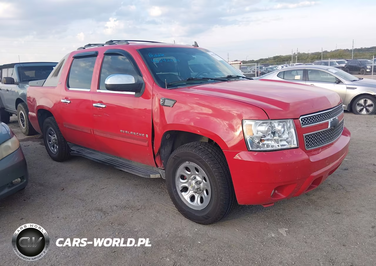 2007 Chevrolet Avalanche 1500 Ltz VIN:3GNEC12077G301541 - 1