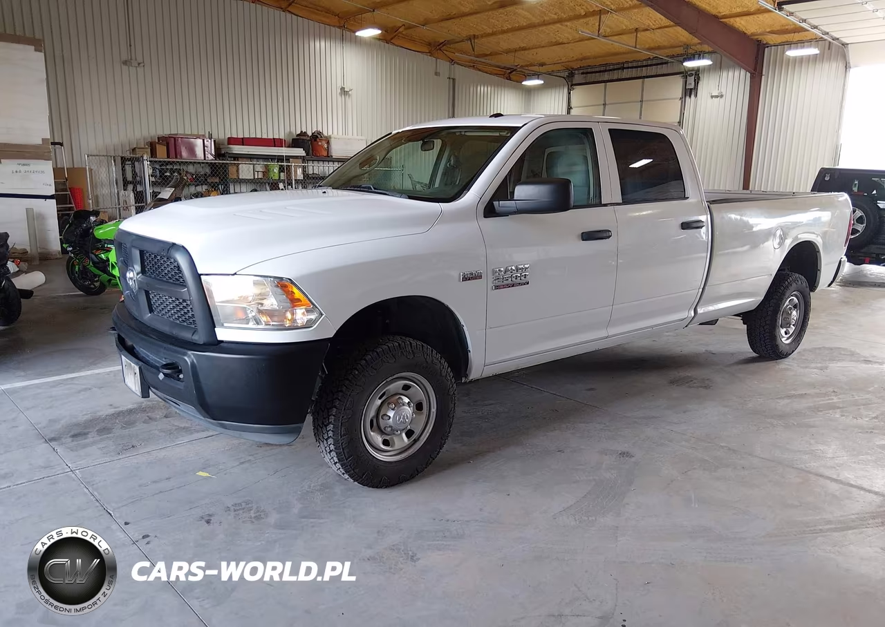 2018 Ram 2500 Tradesman 4X4 8' Box VIN:3C6TR5HT7JG287579 - 2
