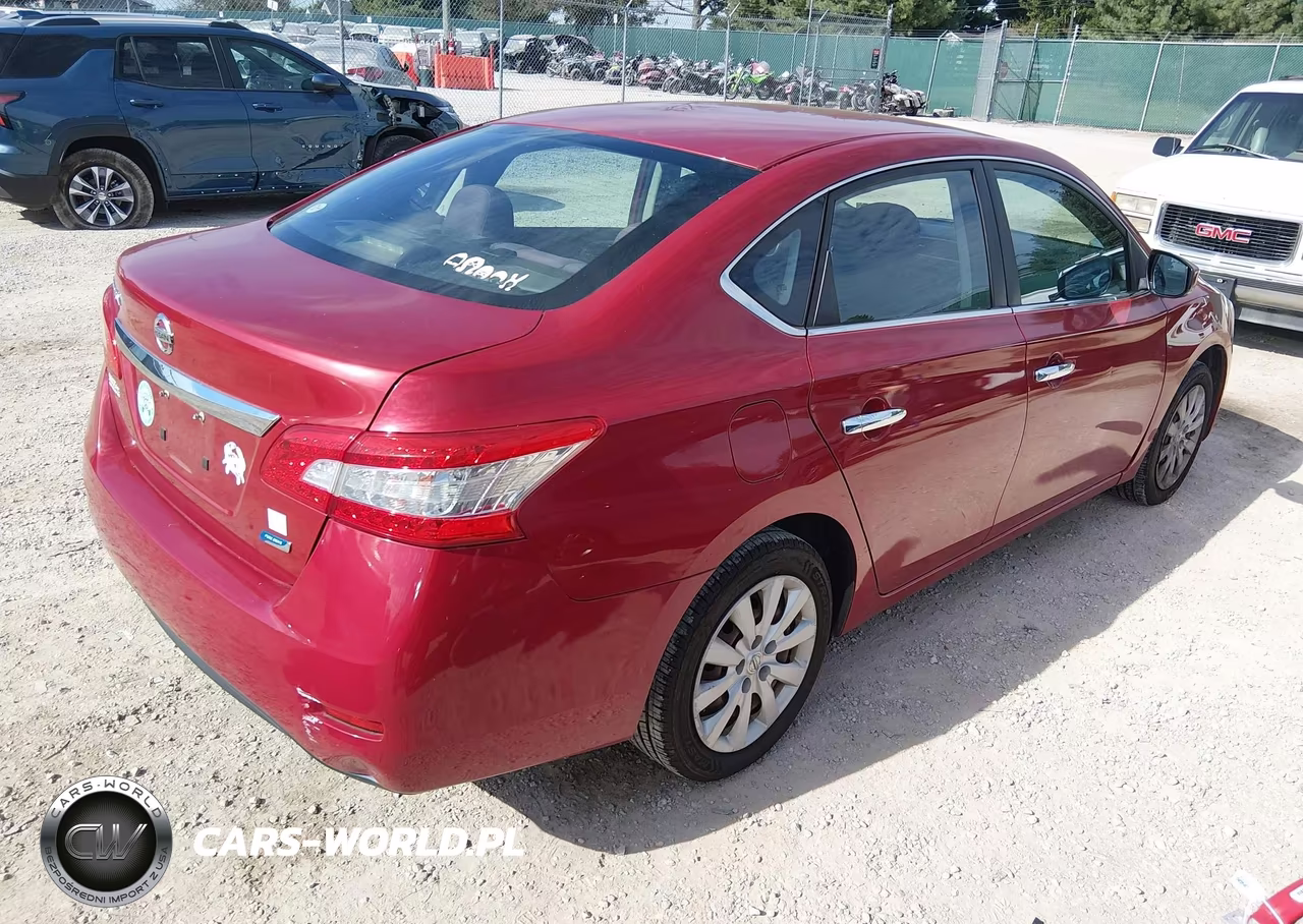 2014 Nissan Sentra Fe+ S-Fe+ Sv-S-Sl-Sr-Sv VIN:3N1AB7AP3EL613584 - 4