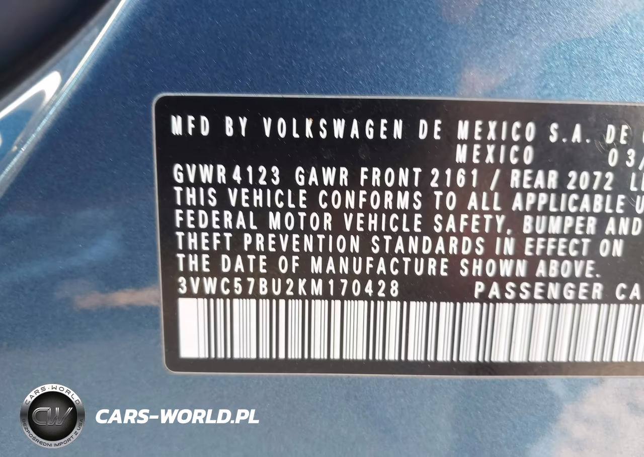 2019 Volkswagen Jetta 1.4T R-Line-1.4T S-1.4T Se VIN:3VWC57BU2KM170428 - 9