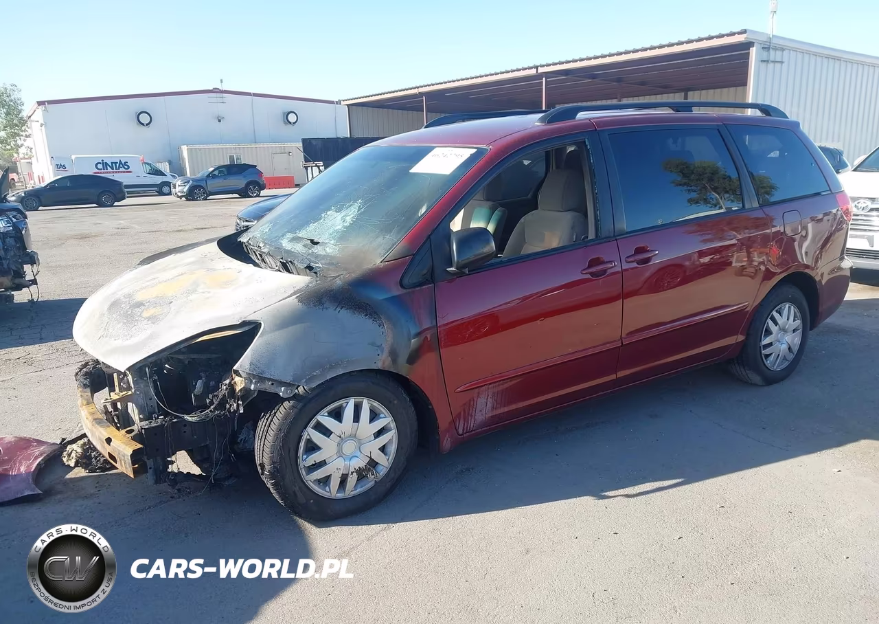 2010 Toyota Sienna Le VIN:5TDKK4CC6AS301872 - 2
