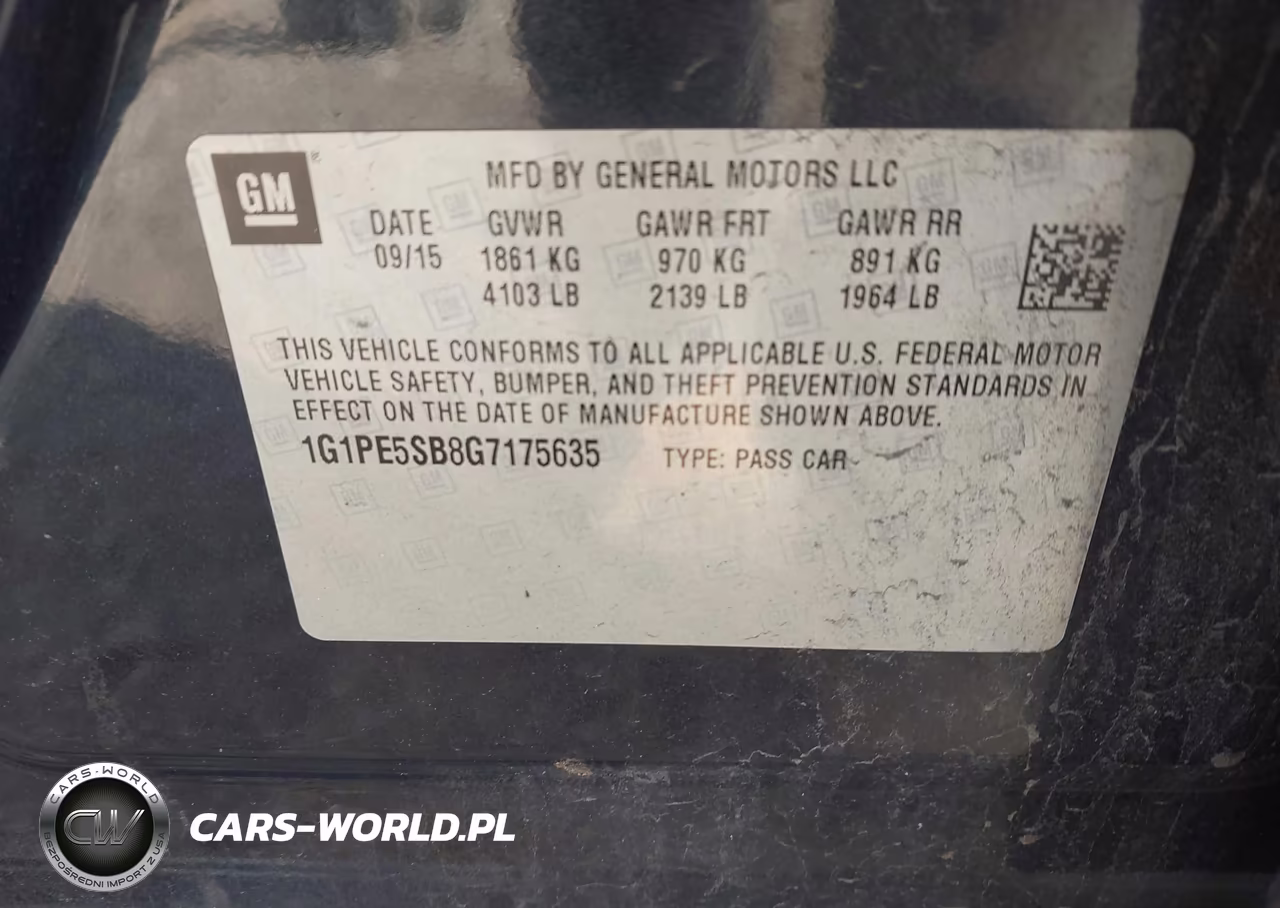 2016 Chevrolet Cruze Limited 1Lt Auto VIN:1G1PE5SB8G7175635 - 9
