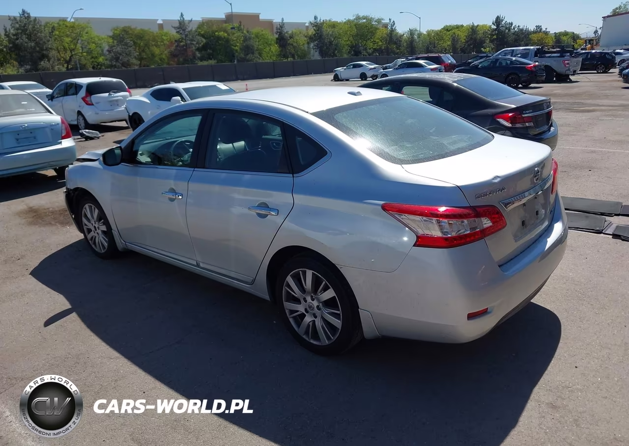 2014 Nissan Sentra Sl VIN:3N1AB7AP7EY287629 - 3