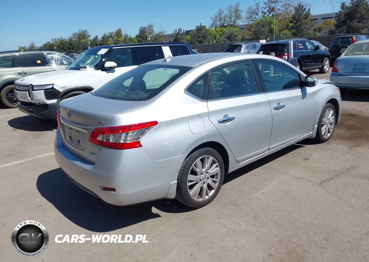 2014 Nissan Sentra Sl VIN:3N1AB7AP7EY287629 - 4