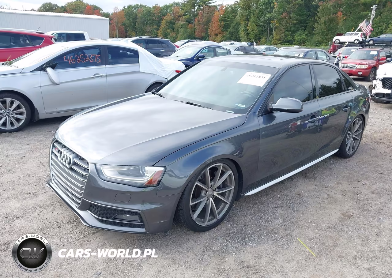 2015 AUDI S4 PREMIUM PLUS VIN:WAUBGAFL1FA039062 - 2