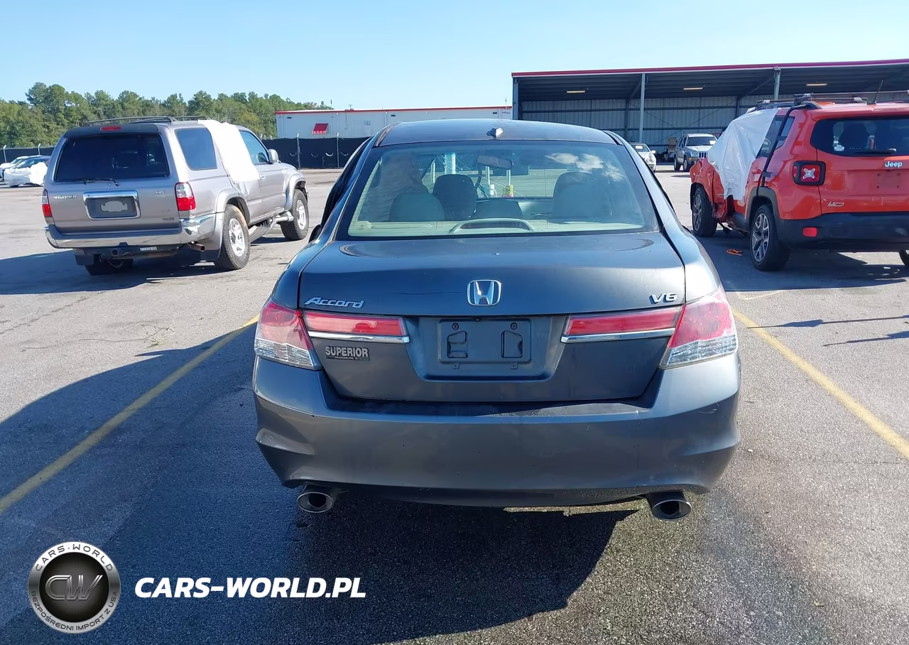 2012 Honda Accord 3.5 Ex-L VIN:1HGCP3F8XCA020411 - 16