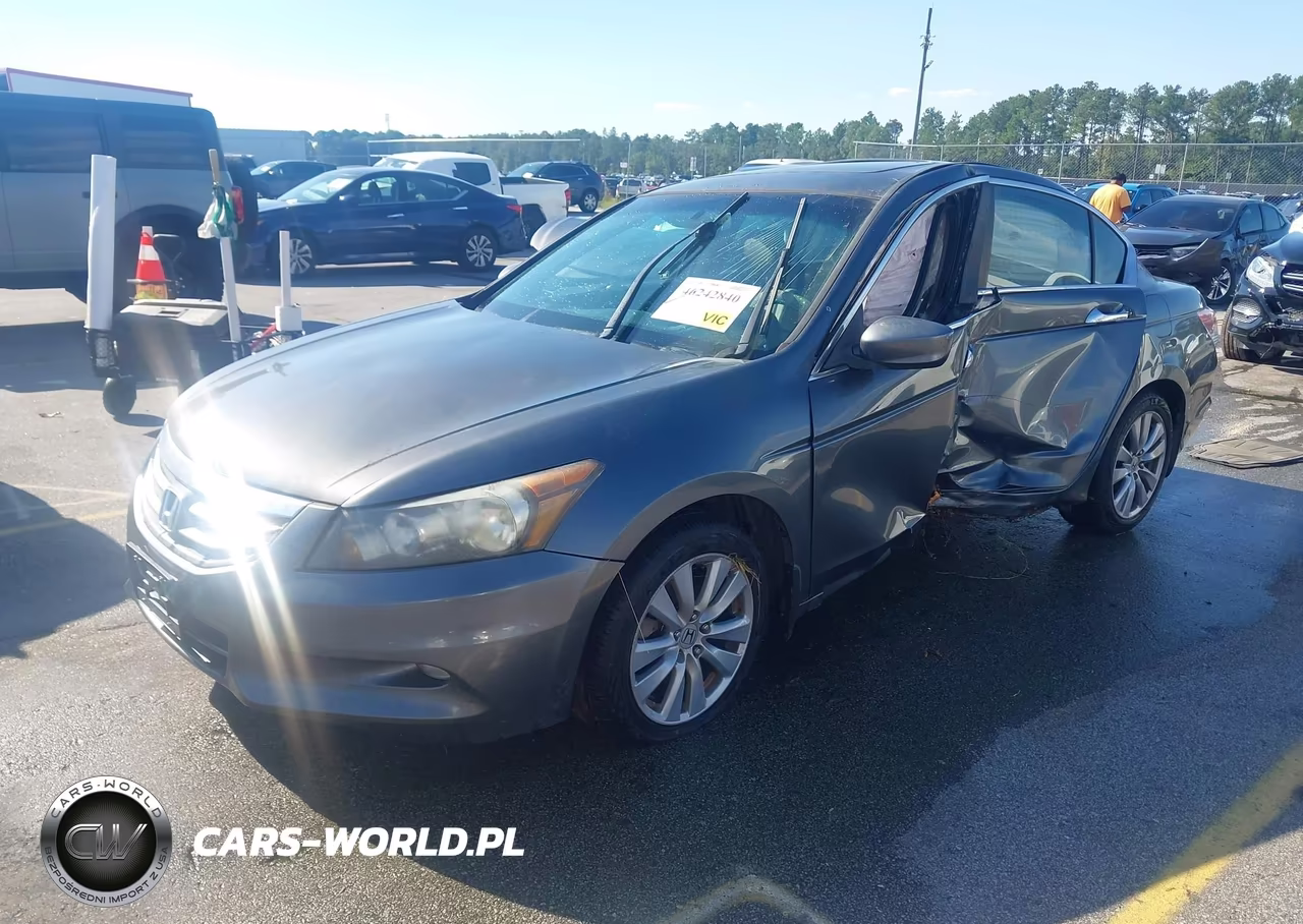 2012 Honda Accord 3.5 Ex-L VIN:1HGCP3F8XCA020411 - 2