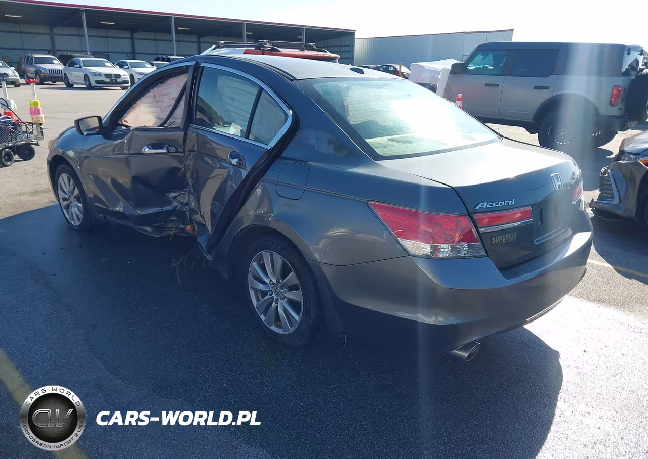 2012 Honda Accord 3.5 Ex-L VIN:1HGCP3F8XCA020411 - 3