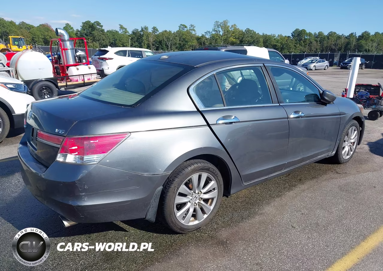 2012 Honda Accord 3.5 Ex-L VIN:1HGCP3F8XCA020411 - 4
