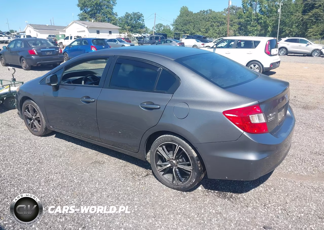 2012 Honda Civic Lx VIN:19XFB2F56CE088681 - 3
