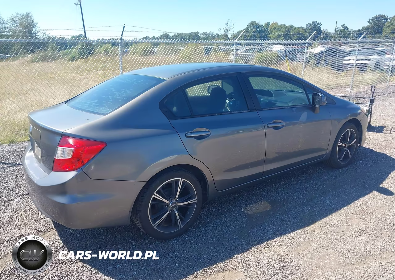 2012 Honda Civic Lx VIN:19XFB2F56CE088681 - 4