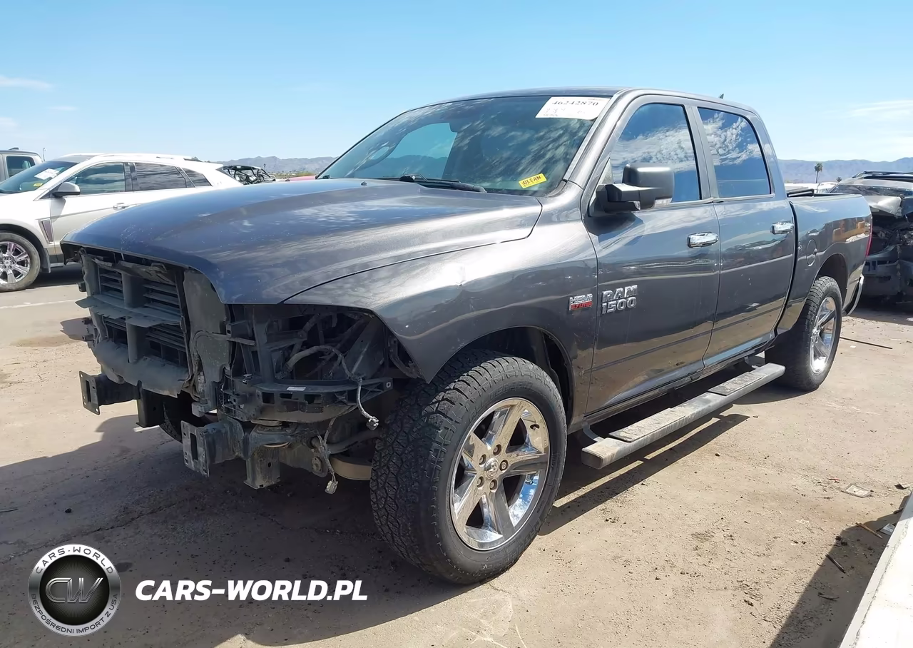 2017 Ram 1500 Big Horn 4X2 5'7 Box VIN:1C6RR6LT1HS864214 - 2