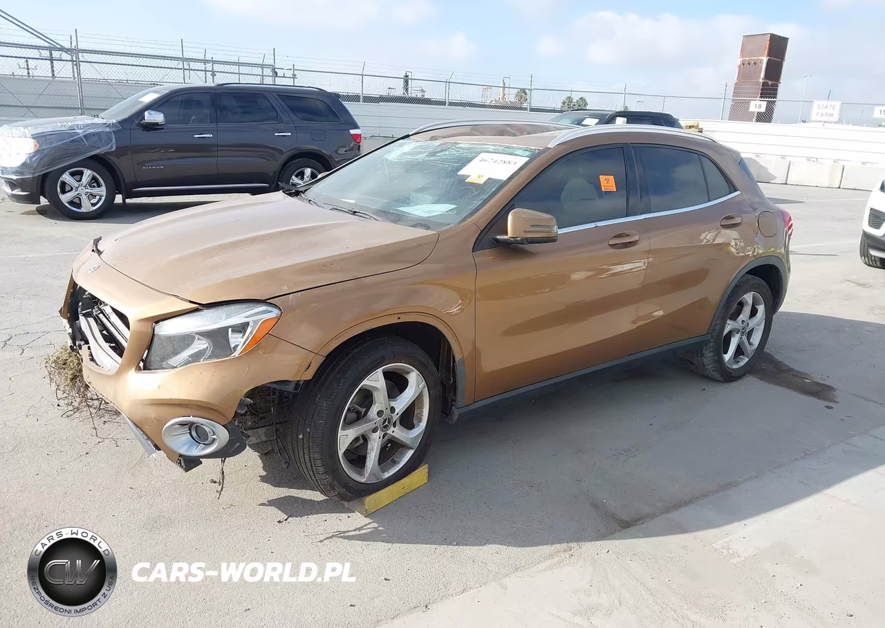 2018 Mercedes-Benz Gla 250 VIN:WDCTG4EB5JJ433717 - 2